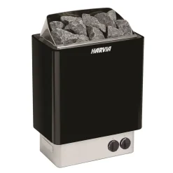 Sähkökiuas Sähkäri KIP80 8 kW 7-12 m³ kiinteä ohjaus musta - Harvia New