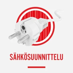 Talosuunnittelu Sähkösuunnittelu uusi talo 3-kerroksinen/200-300m2 Outlet