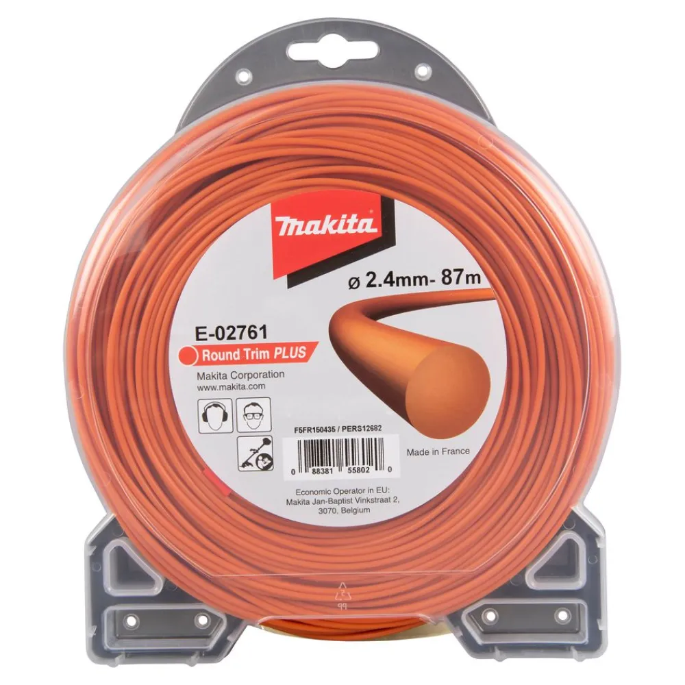 Siima Ø2,4 mm x 87 m pyöreä - Makita Hot