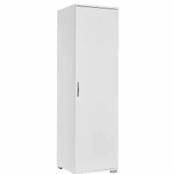 Linento Furniture Siivouskaappi Tuval 063, leveys 50cm, korkeus 176cm, valkoinen