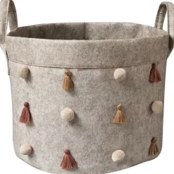 Linento Säilytyskori Clothie, 20x24cm, kerma Hot