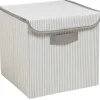 Linento Säilytyslaatikko YLC420, 30x30x30cm, harmaa Outlet