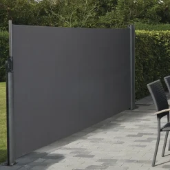 Hortus Sisäänvedettävä sivumarkiisi , 160x400cm, yksisuuntainen, antrasiitinharmaa