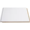 Sisustuspaneeli STP-0, 8x195x2070mm, mdf, ympäripontattu, valkoinen E0 - Aarni Clearance