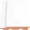 Sisustuspaneeli STS-3 PN 13x95x2100mm Sj mänty ympäripontattu maalattu valkoinen - Maler Online