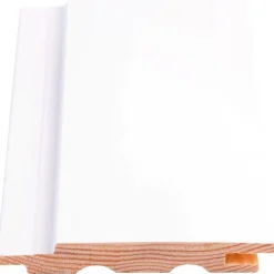 Sisustuspaneeli STS-3 PN 13x95x2100mm Sj mänty ympäripontattu maalattu valkoinen - Maler Online