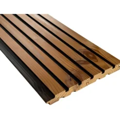 Sisustus-/saunapaneeli Sola, 17x90x2050mm, rimapaneeli, mänty, lämpökäsitelty - Siparila Sale
