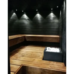 Siparila Sisustus-/saunapaneeli Kuulas Kaamos 15x120x3000 mm haapa STS kuultava musta Best