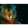Artgeist Sisustustarra Abstract Lion II eri kokoja New