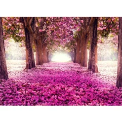 Sisustustarra Pink path eri kokoja - Artgeist