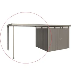 Sivukatos puutarhavajaan HighLine H3 eri värejä - Biohort Discount
