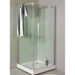 Noro Suihkukaappi Ocean 90C 900x900 mm valkoinen lasi Best