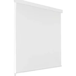 FinePRICE Suihkun rullaverho 120x240 cm valkoinen Sale