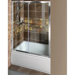 Interia Suihkuovi Deep, 1200x1650 mm, kirkas lasi New