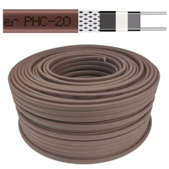 Sulanapitokaapeli itsesäätyvä PHC‑20, 20 W/m, 100m, ruskea - Grand Meyer New