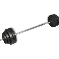 FinePRICE Suora painonnostotanko ja painot, 60kg Best