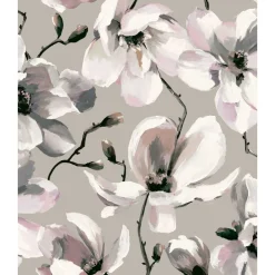 Tapetit.fi Tapetti Flora Magnolia, vinyylipinta, eri värejä Online