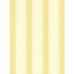 Sandudd Tapetti Isoäidin aikaan 4831-4, non-woven, ornamentti, raita, keltainen/valkoinen New