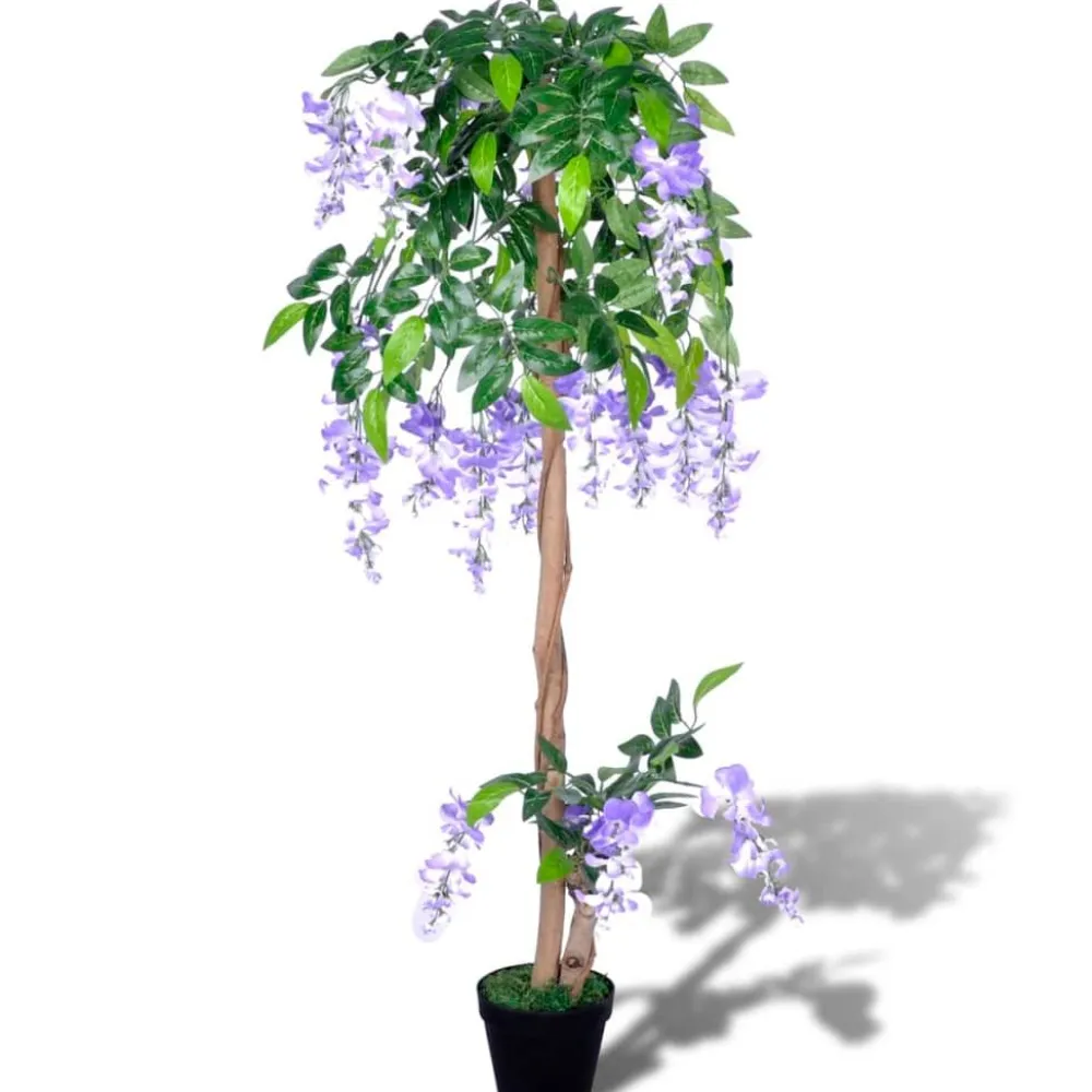 FinePRICE Tekokasvi Sinisade Ruukussa 120 cm Best