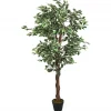 FinePRICE Tekokasvi viikunapuu, 378 lehteä, 80 cm, vihreä New