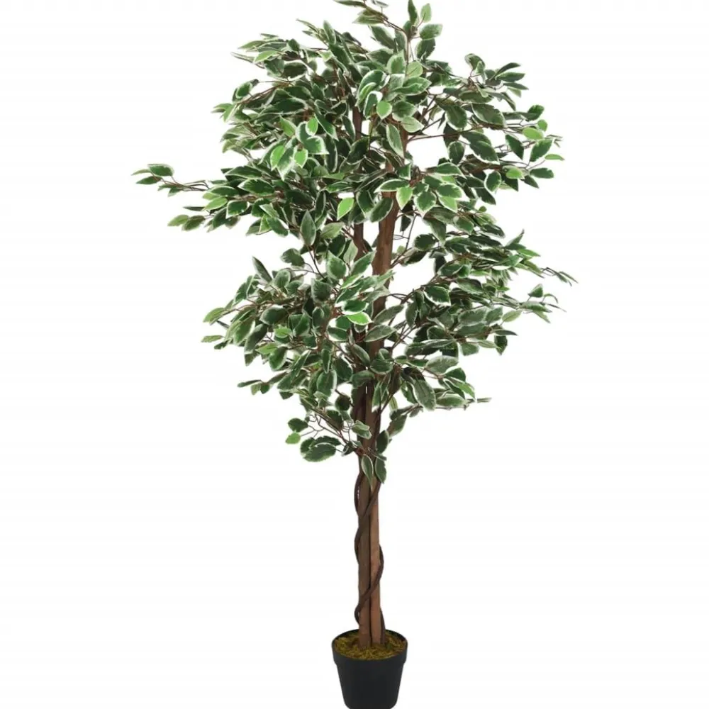 FinePRICE Tekokasvi viikunapuu, 378 lehteä, 80 cm, vihreä New