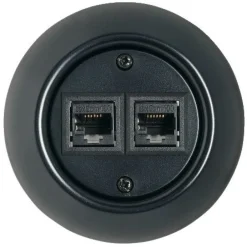 Schneider Electric Telerasia Renova 2xRJ45, Cat 6, valkoinen New