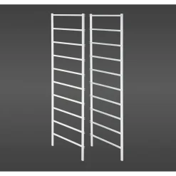 Telinepääty 10-liukukisko Classic 535x20x1040 mm 2 kpl valkoinen - Elfa Outlet