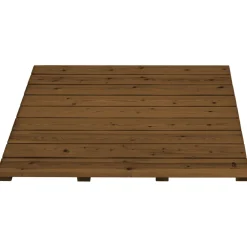 Tammiston puu Terassielementti Laatta T02R 900x900 mm 4 tukirimaa ruskea Discount