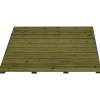 Terassielementti Laatta T02 900x900 mm 4 tukirimaa vihreä - Tammiston puu Clearance