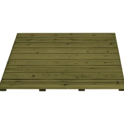 Terassielementti Laatta T02 900x900 mm 4 tukirimaa vihreä - Tammiston puu Clearance
