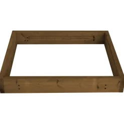 Terassielementti pohjakehikko T01R 980x980 mm ruskea - Tammiston puu Discount
