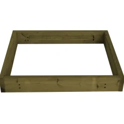 Terassielementti pohjakehikko T01 980x980 mm vihreä - Tammiston puu New