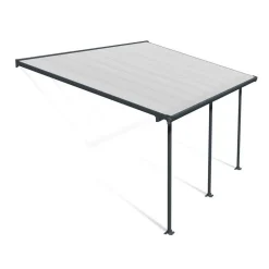 Palram-Canopia Terassikatos Feria 3 x 5,5 m harmaa/kirkas