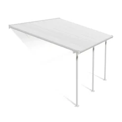 Palram-Canopia Terassikatos Feria 3 x 4,3 m valkoinen/kirkas Clearance