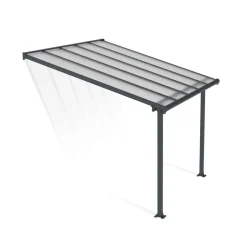 Terassikatos Olympia 3x3,05 m harmaa/kirkas - Palram-Canopia Discount