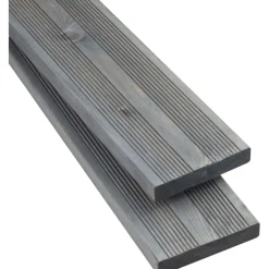 Tammiston puu Terassilauta 28x145x4200mm, öljytty kestopuu, AB, harmaa Online