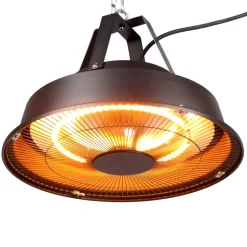 Terassilämmitin kattoon 1500W, musta - Fornorth Sale