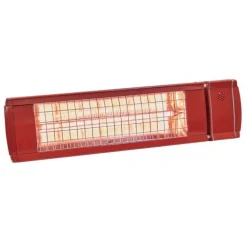 Terassilämmitin Eco High-line 660-2000W kaukosäädin punainen - HEAT1 New