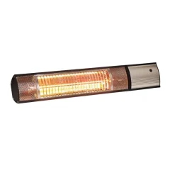 Terassilämmitin seinämalli 500/1000/1500W GT kaukosäädin antrasiitti - Hortus New