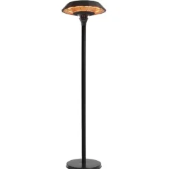 Terassilämmitin Ufo lattiamalli 800/1300/2100 W HA + kaukosäädin - Hortus Clearance