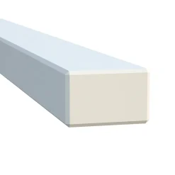 Terassin aitatolppa 45x70x1200 mm valkoinen 5 kpl/pkt - Palmako