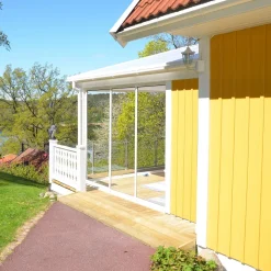 Terassin liukuovi Stadig pidennetty kesäkausi 3 osaa eri kokoja ja värejä - Landskap