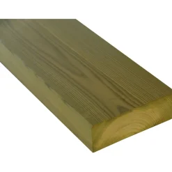 Tammiston puu Terassin runkopuu 48x148x4200mm, kestopuu, A, vihreä Best