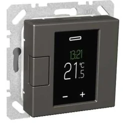Schneider Electric Termostaatti WTH16 16A USE IP20 VAL viikko-ohjelmoitava antrasiitti Exxact Sale