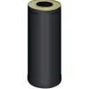 Harvia Teräspiipun/hormin jatke 500 mm musta New
