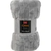 Torkkupeitto CARA 150x200 cm, harmaa - Home4you Outlet