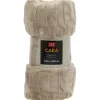 Torkkupeitto CARA 150x200 cm, beige - Home4you Discount