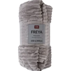 Home4you Torkkupeitto FREYA 150x200 cm, vaaleanharmaa Outlet