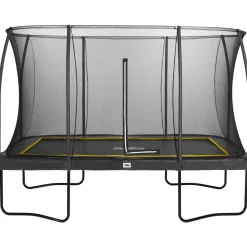 Trampoliini Comfort, kulmikas 366 x 244 cm, musta - Salta Hot