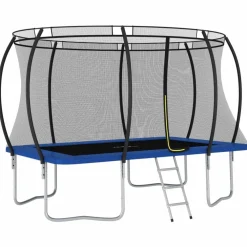 FinePRICE Trampoliinisarja neliskulmainen, 335x244x90 cm, 150 kg Discount